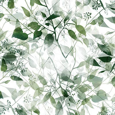 Layered green vines