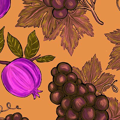 Exotic fruit garden