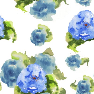 Sky colored flowers