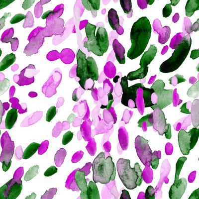 Watercolor splashes